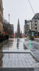 Scott Monument bei Regen