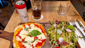 Stärkung im Restaurant