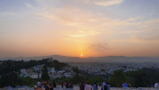 Sonnenuntergang am Areopagus