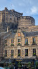 Blick aufs Castle vom Grassmarket Hotel