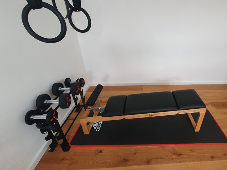 Minimalistisches Homegym